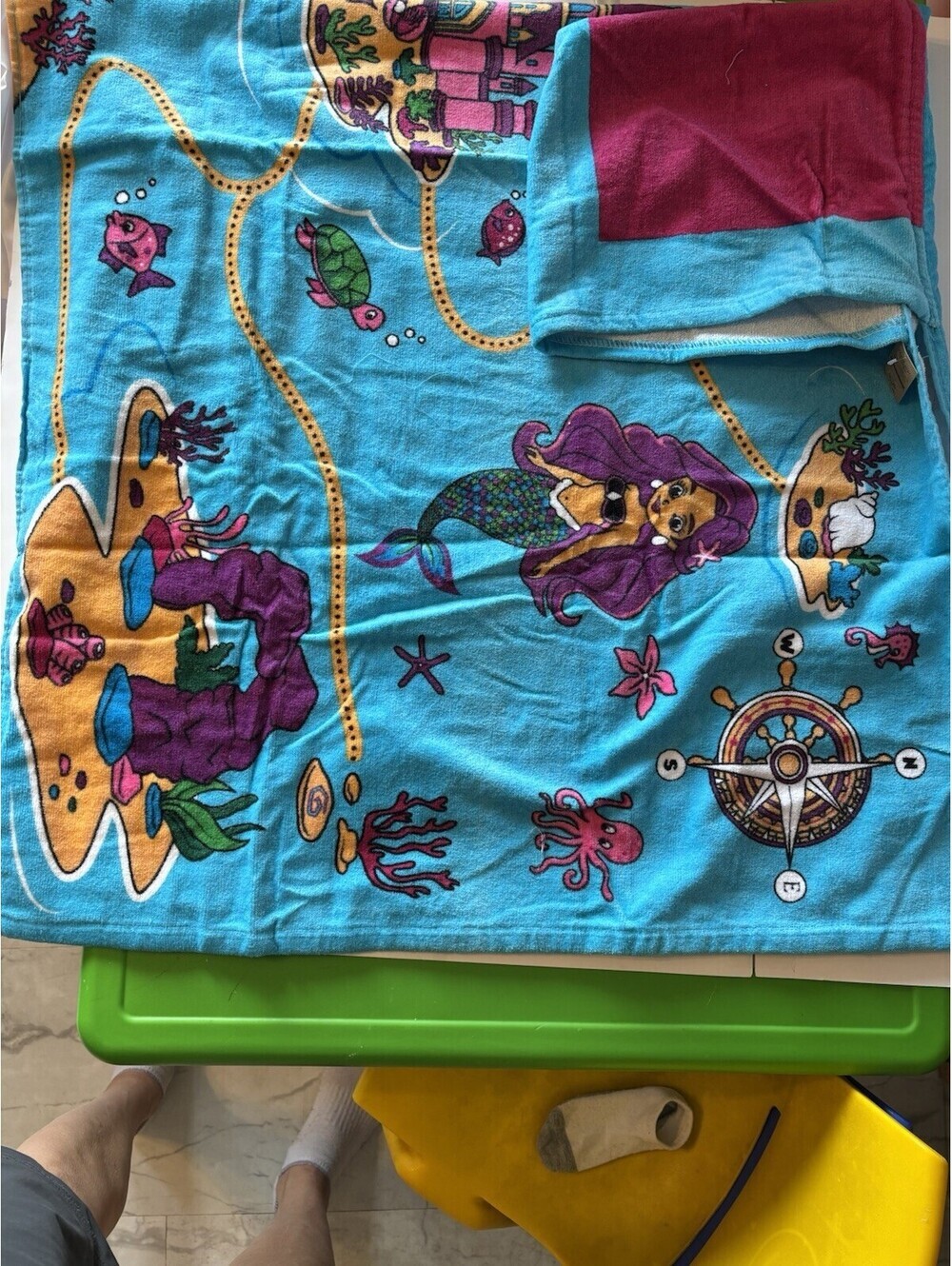 Hooded Bath Towel For Kids